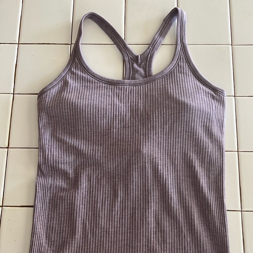 Lululemon Ebb to Street Tank Violet Verbena